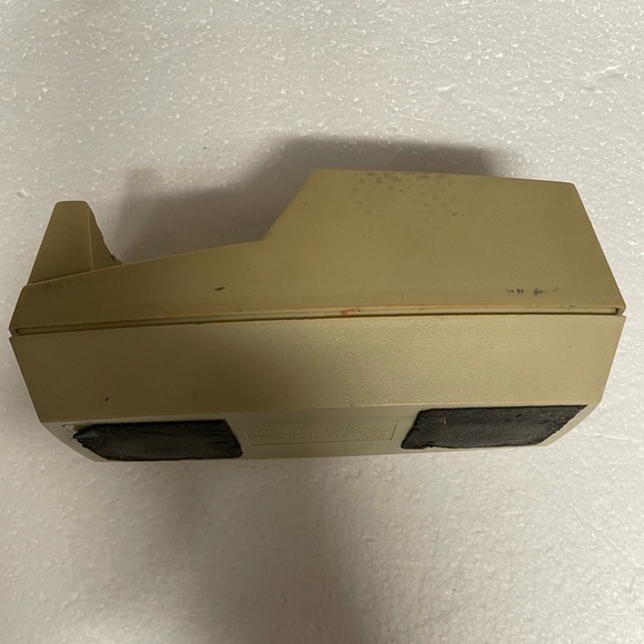 EUC Vintage Heavy Duty Beige Scotch 3M Weighted Tape Dispenser - Picture 5 of 12